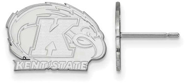 Image of Sterling Silver Kent State University X-Small Post Earrings by LogoArt