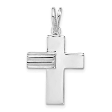 Image of Sterling Silver Latin Cross Pendant