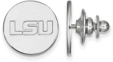 Image of Sterling Silver Louisiana State University Lapel Pin by LogoArt