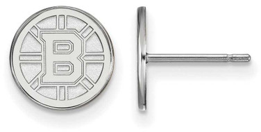 Image of Sterling Silver NHL Boston Bruins X-Small Post Earrings by LogoArt