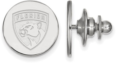 Sterling Silver NHL Florida Panthers Lapel Pin by LogoArt