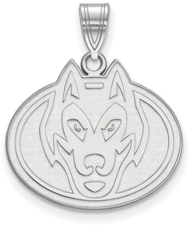 Image of Sterling Silver St. Cloud State Large Pendant by LogoArt (SS006STC)