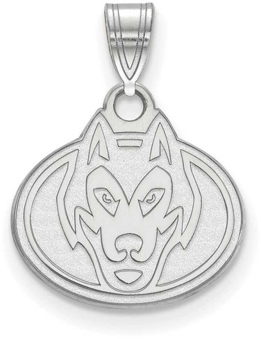 Image of Sterling Silver St. Cloud State Small Pendant by LogoArt (SS005STC)