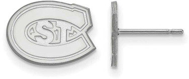 Image of Sterling Silver St. Cloud State X-Small Post Earrings by LogoArt