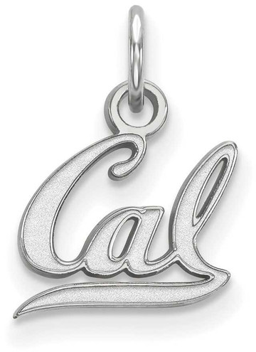 Image of Sterling Silver University of California Berkeley X-Small Pendant by LogoArt