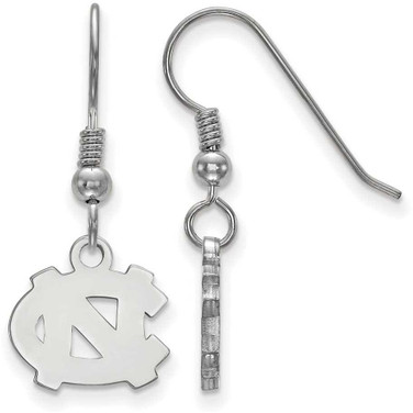 Image of Sterling Silver University of North Carolina X-Small Dangle Earrings by LogoArt Image of Sterling Silver University of North Carolina X-Small Dangle Earrings by LogoArt