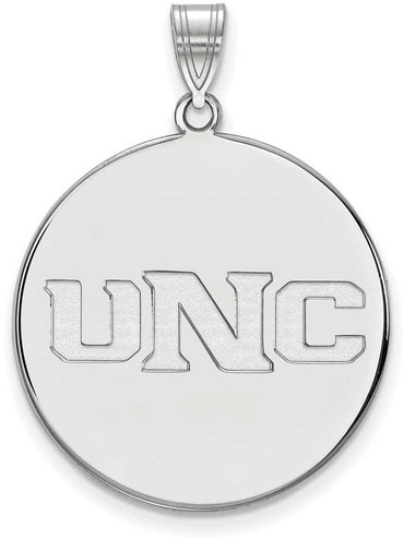 Image of Sterling Silver University of Northern Colorado XL Disc Pendant by LogoArt
