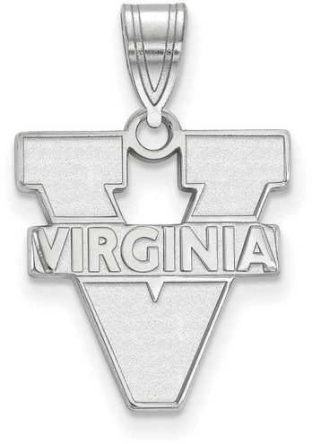 Image of Sterling Silver University of Virginia Medium Pendant by LogoArt (SS003UVA) Image of Sterling Silver University of Virginia Medium Pendant by LogoArt (SS003UVA)
