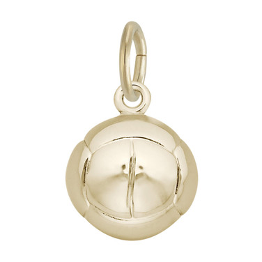 Image of Stylish Volleyball Charm (Choose Metal) by Rembrandt