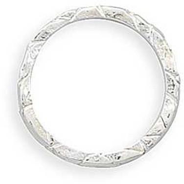 Image of Triangle Pattern Thin Stack Ring 925 Sterling Silver - LIMITED STOCK Image of Triangle Pattern Thin Stack Ring 925 Sterling Silver - LIMITED STOCK