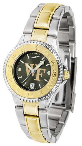 Image of Wake Forest Demon Deacons Competitor Ladies Two Tone AnoChrome Watch Image of Wake Forest Demon Deacons Competitor Ladies Two Tone AnoChrome Watch