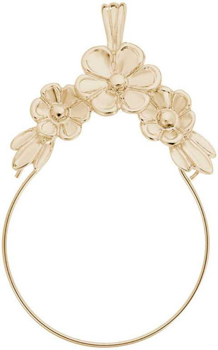 Image of Darling Daisies Charm Holder Pendant (Choose Metal) by Rembrandt