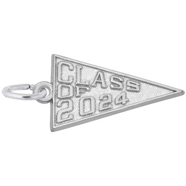 Image of Class Of 2024 Charm (Choose Metal) by Rembrandt