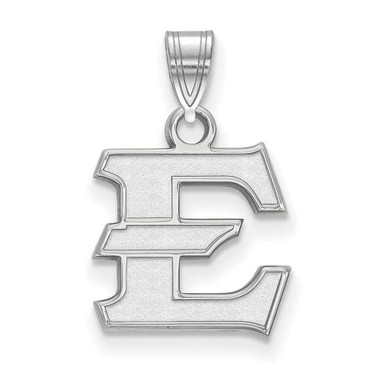 Image of Sterling Silver East Tennessee State University Small Pendant by LogoArt
