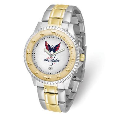 Gametime NHL Washington Capitals Competitor Two-tone Stainless Steel Quartz Watch with Date