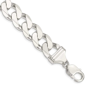 Image of Sterling Silver 15mm Curb Chain QCB400-10