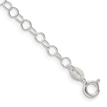Image of Sterling Silver 3.5mm Fancy Cable Chain