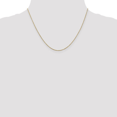Image of 14K Yellow Gold 18 inch .70mm Ropa with Spring Ring Clasp Chain