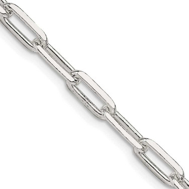 Image of Sterling Silver 4.25mm Elongated Open Link Chain QFC54-30