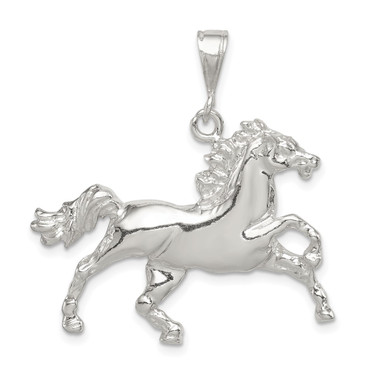 Sterling Silver Horse Pendant QC2652