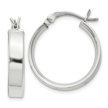 Image of 20mm Sterling Silver 4.25x20 Hoop Earrings