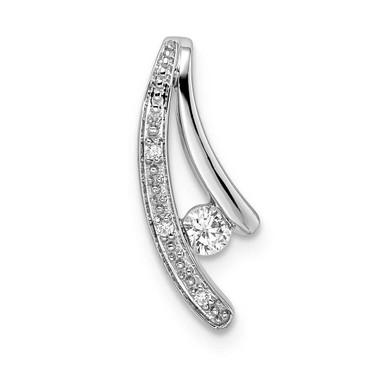 Image of Sterling Silver CZ Pendant PM8073-012-SSWCZ