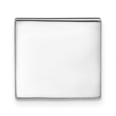 Image of Sterling Silver Rhodium-plated Tie tac QQ148