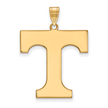 10K Yellow Gold University of Tennessee XL Pendant by LogoArt