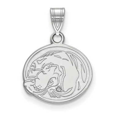 Image of 14K White Gold University of Tennessee Small Pendant by LogoArt (4W066UTN)