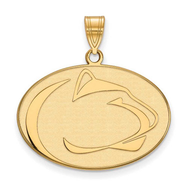 Image of 14K Yellow Gold Penn State University Large Pendant by LogoArt
