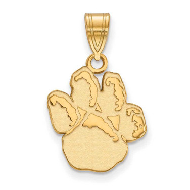 Image of 14K Yellow Gold University of Pittsburgh Medium Pendant by LogoArt (4Y043UPI)