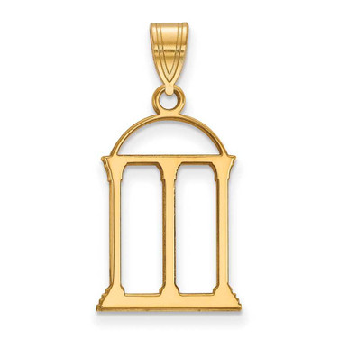 Image of 14K Yellow Gold University of Georgia Large Pendant by LogoArt (4Y076UGA)