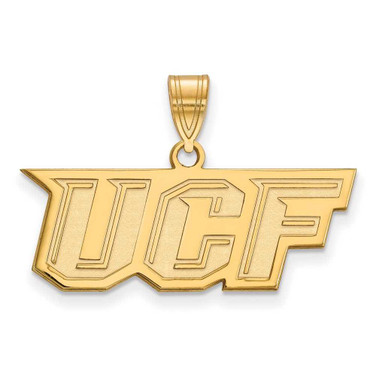 Image of Gold Plated 925 Silver University of Central Florida Med LogoArt Pendant GP025