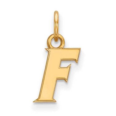 Image of Gold Plated Sterling Silver University of Florida XSmall Pendant LogoArt GP059