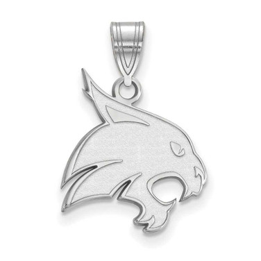 Image of Sterling Silver Texas State University Large Pendant by LogoArt