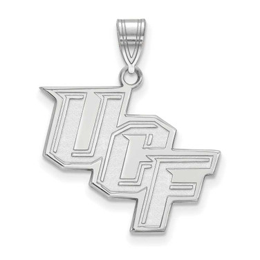 Image of Sterling Silver University of Central Florida Large Pendant by LogoArt SS004UCF Image of Sterling Silver University of Central Florida Large Pendant by LogoArt SS004UCF