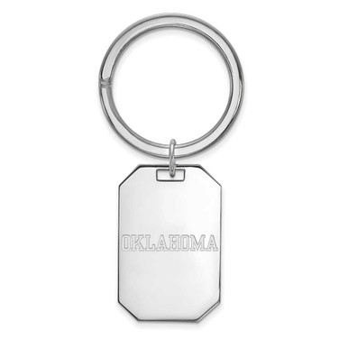 Image of Sterling Silver University of Oklahoma Key Chain by LogoArt (SS047UOK) Image of Sterling Silver University of Oklahoma Key Chain by LogoArt (SS047UOK)