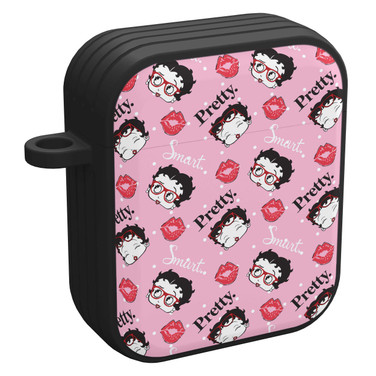 Image of Betty Boop Girl Power HDX Compatible with Apple AirPods Gen 1 & 2 Case Cover (Pretty & Smart)