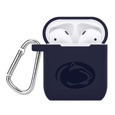 Image of Penn State Nittany Lions Engraved Compatible with Apple AirPods Case Cover (Navy)