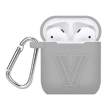 Image of Villanova Wildcats Engraved Compatible with Apple AirPods Case Cover (Gray)