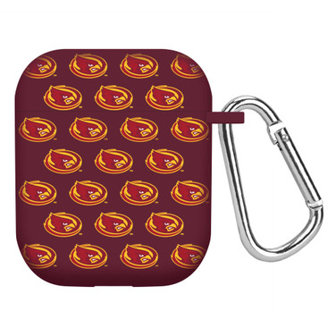 Image of Iowa State Cyclones HD Compatible with Apple AirPods Gen 1&2 Case Cover - Repeating