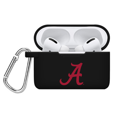 Image of Alabama Crimson Tide Silicone Case Cover Compatible with Apple AirPods Pro Battery Case (Black)