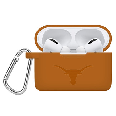 Texas Longhorns Engraved Compatible with Apple AirPods Pro Case Cover (Burnt Orange)