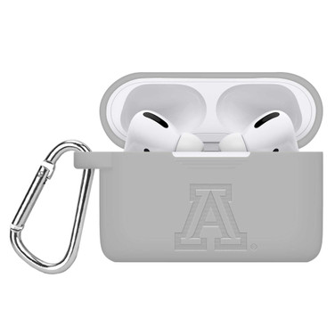 Image of Arizona Wildcats Engraved Compatible with Apple AirPods Pro Case Cover (Gray)