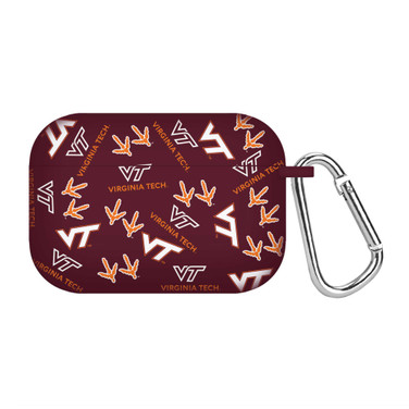 Image of Virginia Tech Hokies HD Compatible with Apple AirPods Pro Case Cover - Random