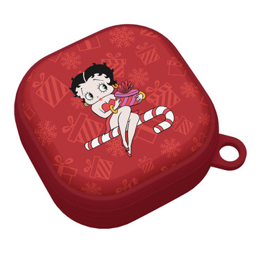 Image of Betty Boop Christmas HDX Compatible with Samsung Galaxy Buds Pro Case Cover (Candy Cane)