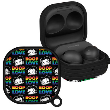Image of Betty Boop Pride HDX Compatible with Samsung Galaxy Buds Pro & Buds Live Case Cover (Boop Love)