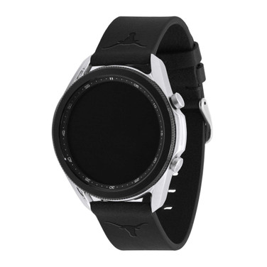 Image of Texas Longhorns Leather Quick Change Watchband - Black