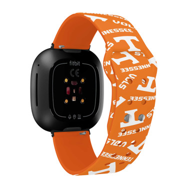 Image of Tennessee Volunteers HD Watch Band Compatible with Fitbit Versa 3 and Sense - Random Pattern