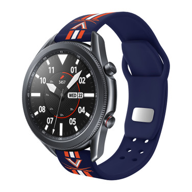 Virginia Cavaliers HD Watch Band Compatible with Samsung Galaxy Watch - Stripes